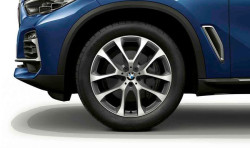 Jante 20" en alliage léger à rayons en V style 738 pour BMW X5 G05