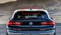 Troisième feu stop arrière pour BMW X2 F39