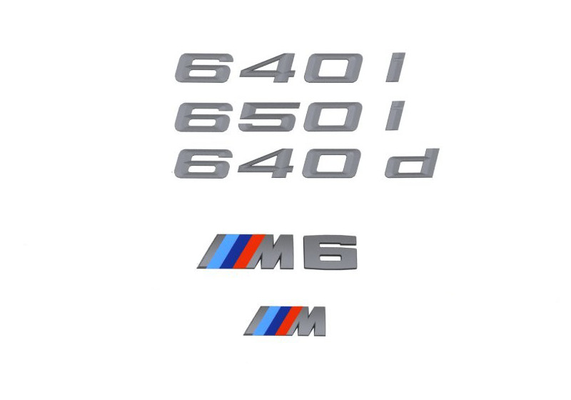 Logo de coffre pour BMW Série 6