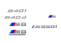Logo de coffre pour BMW Série 8