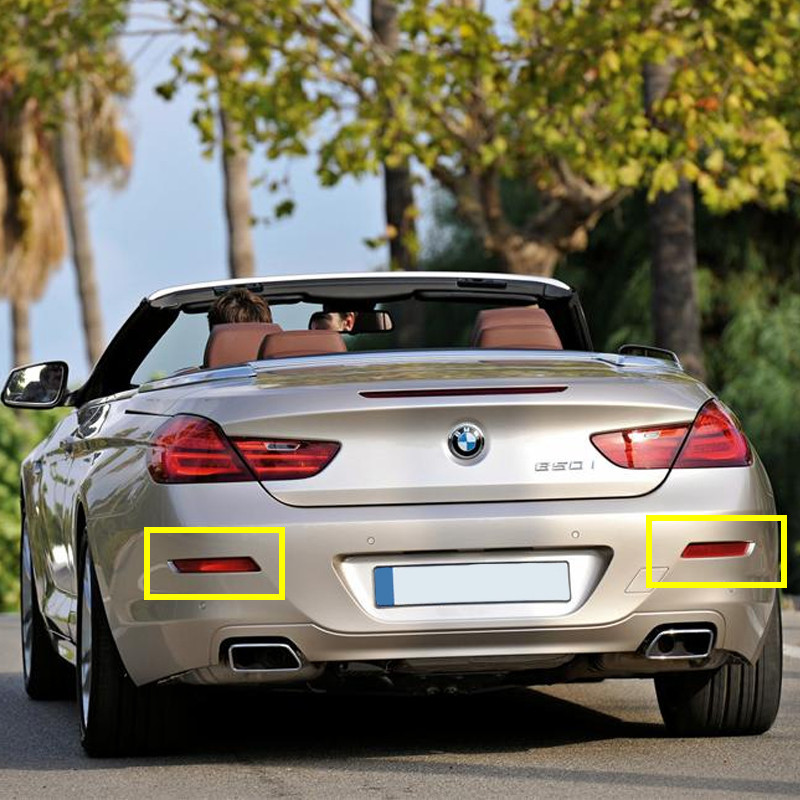 Catadioptre de pare-chocs ARRIERE (coté au choix) pour BMW Série 6 Cabriolet F12 et Coupé F13