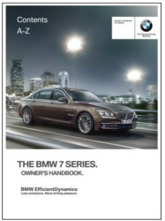 Notice d'utilisation du véhicule pour BMW Série 7 F01 F02 F04