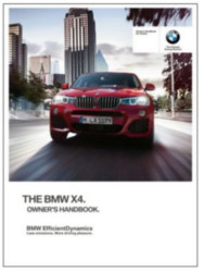 Notice d'utilisation du véhicule pour BMW X4 F26