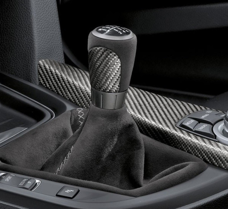 Pommeau de levier de vitesses BMW Performance avec soufflet alcantara BMW Série 4 F32 F33 F36 GC