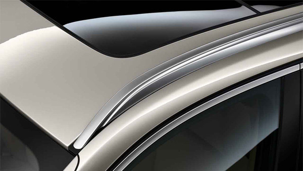 Rails de toit en aluminium satiné BMW X4 F26