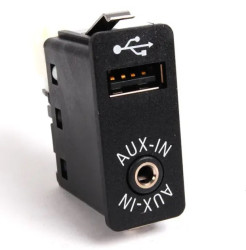 Prise femelle USB/AUX-IN accoudoir central BMW X3 F25 X4 F26