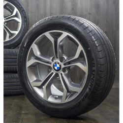 Jante 18" style 607 à rayons en Y,  polies, pour BMW X3 F25