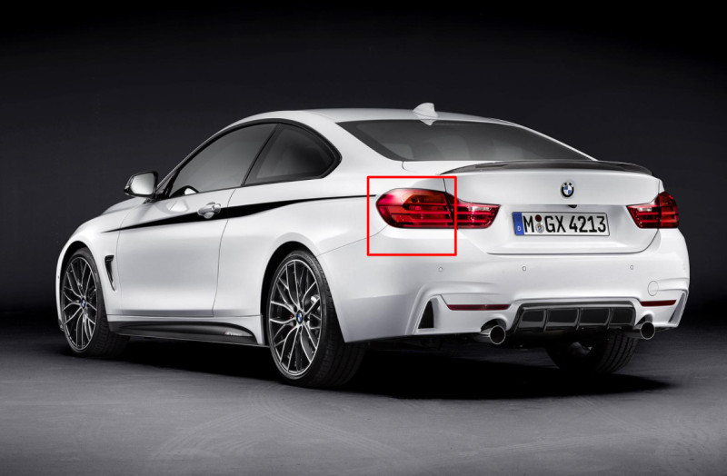 Feu arrière panneau latéral droit (coté au choix) pour BMW série 4 F32 F33 F36 M4 F82 F83