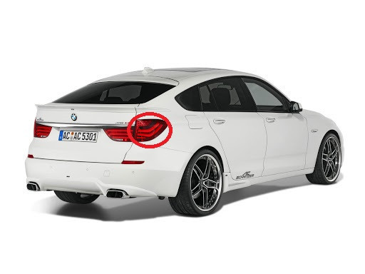 Feu arrière panneau latéral de coffre(coté au choix) pour BMW série 5 F07 GT