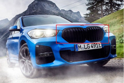 Grilles de calandre SHADOWLINE pour BMW X1 F48 LCI (phase 2 à partir de 06/2019)