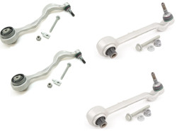 Kit de réparation tirants de chasse et bras transversaux ESSIEU AVANT avant pour BMW Série 3 E90 E91 E92 E93