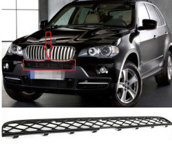 Grille médiane supérieure pare-chocs avant pour BMW X5 E70