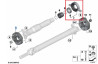Palier intermédiaire d'arbre de transmission avec roulement pour BMW Série 3 E90 E91 E92 E93