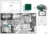 Relais essuie glace K36 vert pour BMW Série 5 F10 F11
