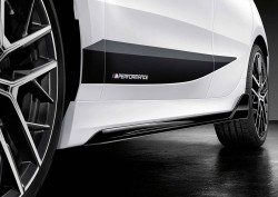 Film plastique Frozen Black gauche et droite (M Performance) pour BMW Série 1 F40