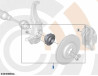 Kit service roulement de roue avant BMW X3 F25 X4 F26