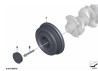 Amortisseur de vibrations Poulie dumper pour BMW Série 3 E90 E91 E92 E93 (325d / 330d uniquement)