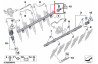 Capteur haute pression / injection pour BMW Série 3 E90 E91 E92 E93 (moteurs essence uniquement)