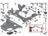 Barre de traction avec palier hydraulique (coté au choix) pour BMW X3 G01