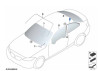 Vitre latérale arrière teintée (côté au choix) BMW Série 2 F22 et F87