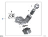 Filtre à huile BMW Série 3 G20 G21 G28 (316d / 318d / 320d uniquement)
