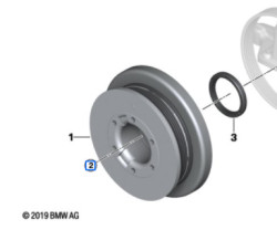 Vis ASA (M10x65) amortisseur de vibrations pour BMW Z4 G29