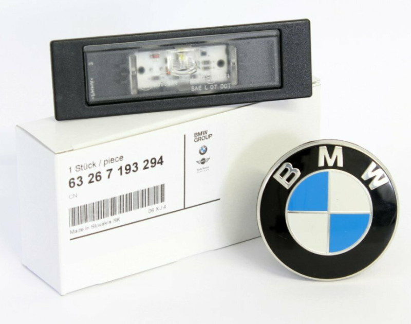 Eclairage de plaque LED pour BMW Série 1 E81 E82 E87 E88 F20 F21