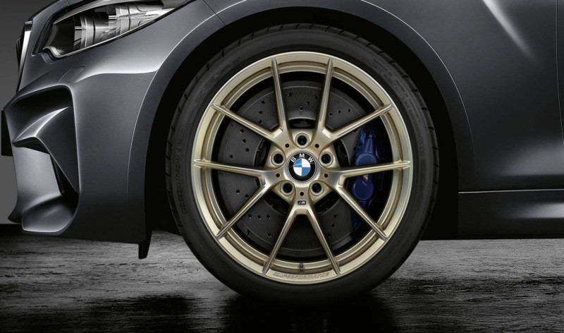 Roues complètes été 20" style 763M gold matt pour BMW Série 8 G14 G15 G16