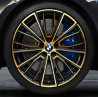 Roues complètes été 20" style 732M night gold pour BMW Série 8 G14 G15 G16