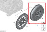 Volant moteur bi-masse pour BMW X1 F48 16d uniquement