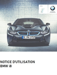 Notice d'utilisation du véhicule en Français pour BMW i8