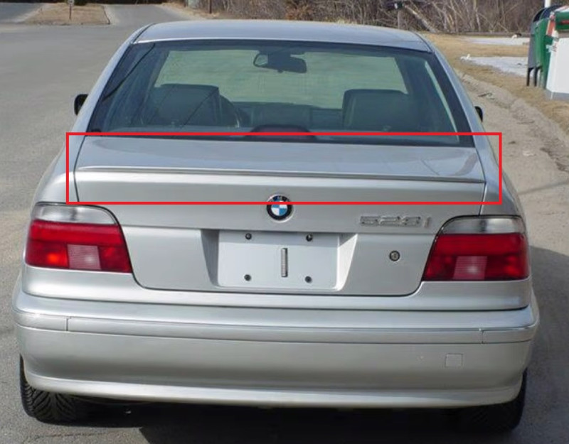 Becquet Sport arrière en apprêt BMW M Série 5 E39