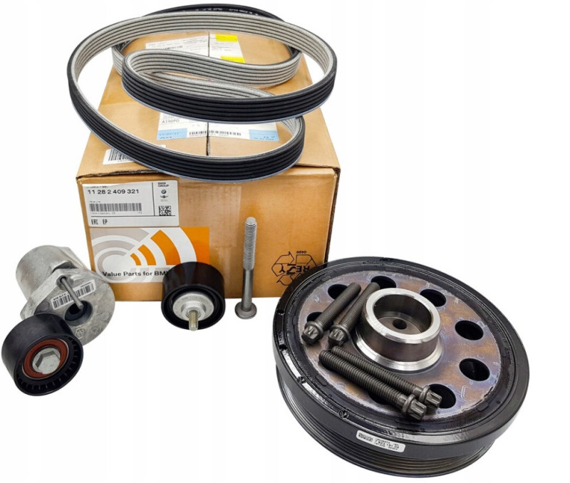 Kit réparation transmission courroie complète pour BMW Série 1 E81 E82 E87 E88 (16d 18d et 20d uniquement)