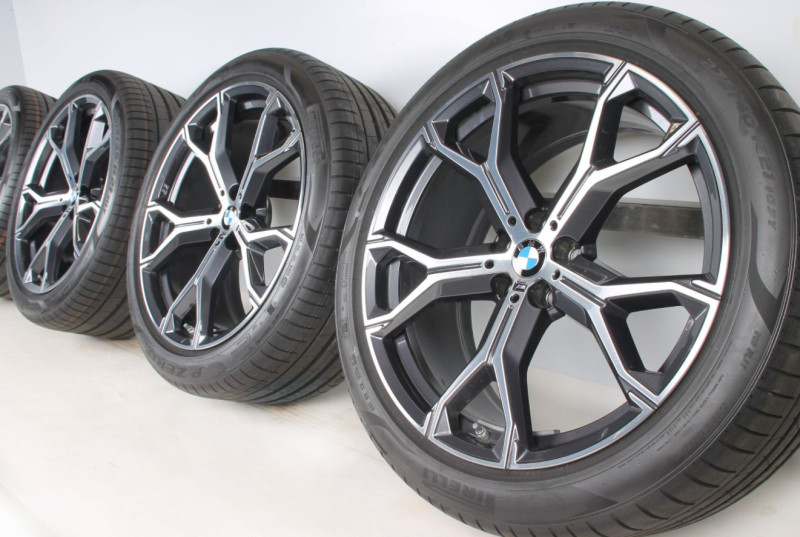 Roues complètes été 21" style 741M pour BMW X6 G06