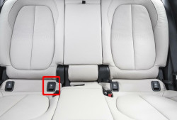 Cache isofix de banquette arrière pour BMW X1 F48