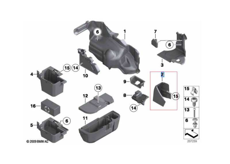 Revêtement de coffre à bagages arrière - BMW Z4 E89