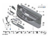 Cache Poignée intérieure de porte avant - BMW Série 2 F22