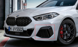 Caches enjoliveurs avec grilles latérales M Performance NOIR BRILLANT pour BMW Série 2 Gran Coupé F44