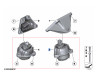 Support moteur - BMW Série 7 F01 750i