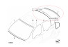 Recouvrement de lunette arrière supp - BMW Série 3 E90