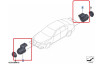 Capteur à ultrasons pare-chocs AVANT / ARRIERE (PDC) pour BMW Série 3 F30 F31 F34 GT