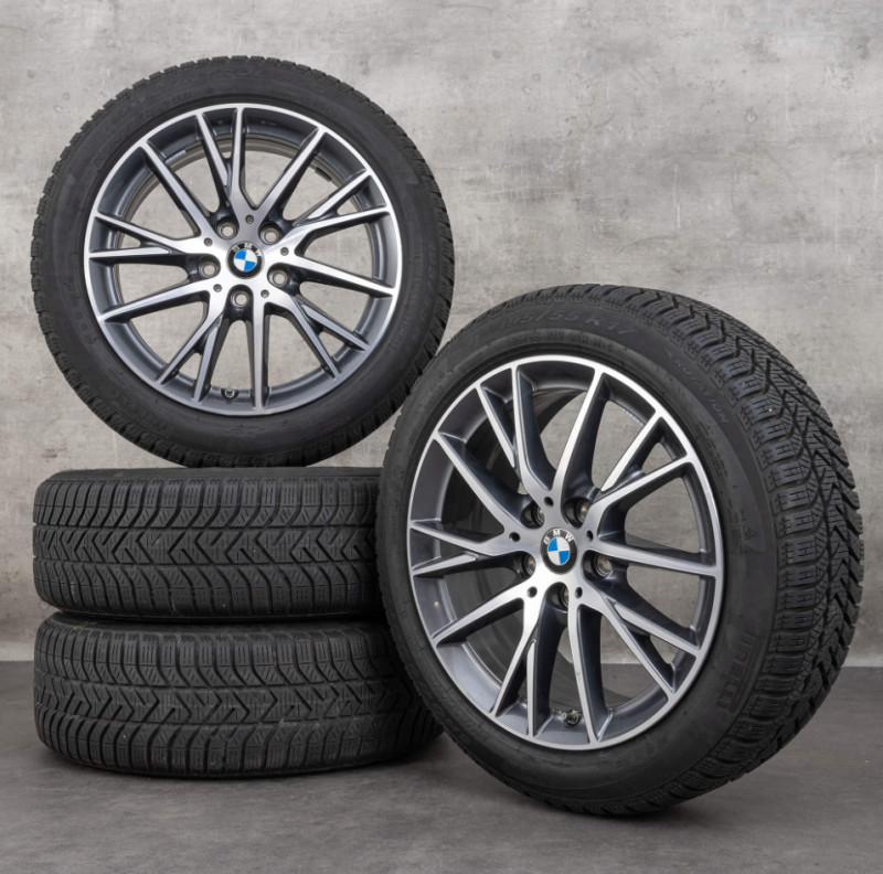Roues complètes hiver 17" style 489 pour BMW Série 1 F40