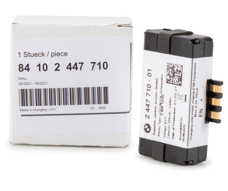 Batterie (TCB DACH) appel détresse pour BMW X1 F48 X2 F39