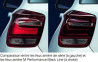 Feux blocs optiques arrière Black-Line pour BMW Série 1 F20 F21 avant 2015 (les deux blocs)