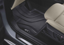 Jeu de tapis de sol tout temps AVANT et ARRIERE BMW X1 F48