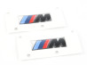 Logos noir brillant (x2) BMW M d'aile avant pour BMW Série 2 Coupé F22 G42 Cabriolet F23 Active Tourer F45 U06 Gran Tourer F46