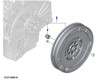 Volant moteur bi-masse pour BMW Série 3 E90 E91 LCI après 2010 (Diesel uniquement)