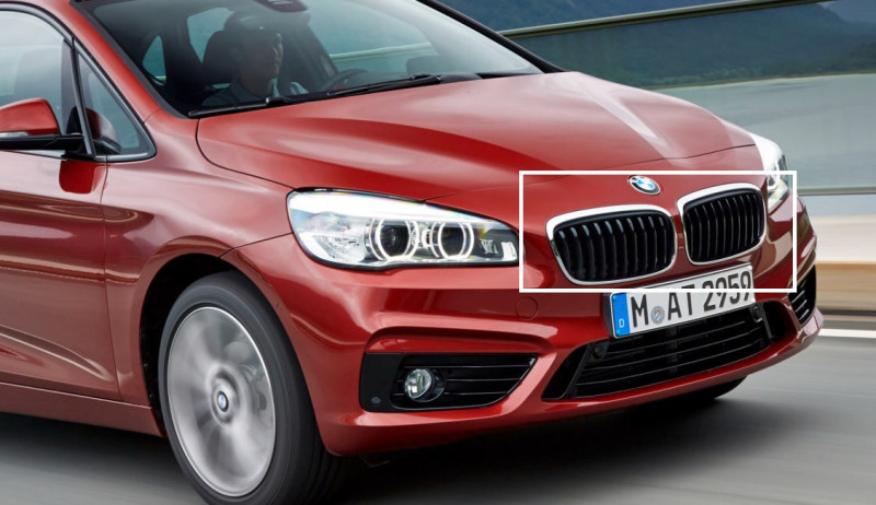 Grilles de calandres finition SPORT pour BMW Série 2 Gran Tourer F46 Active Tourer F45