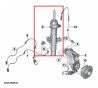 Amortisseurs AVANT (x2) pour BMW Série 3 F31 Touring