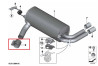 Douille de serrage silencieux échappement (D 65mm) pour BMW Série 1 E82 E88 F20 F21 F40